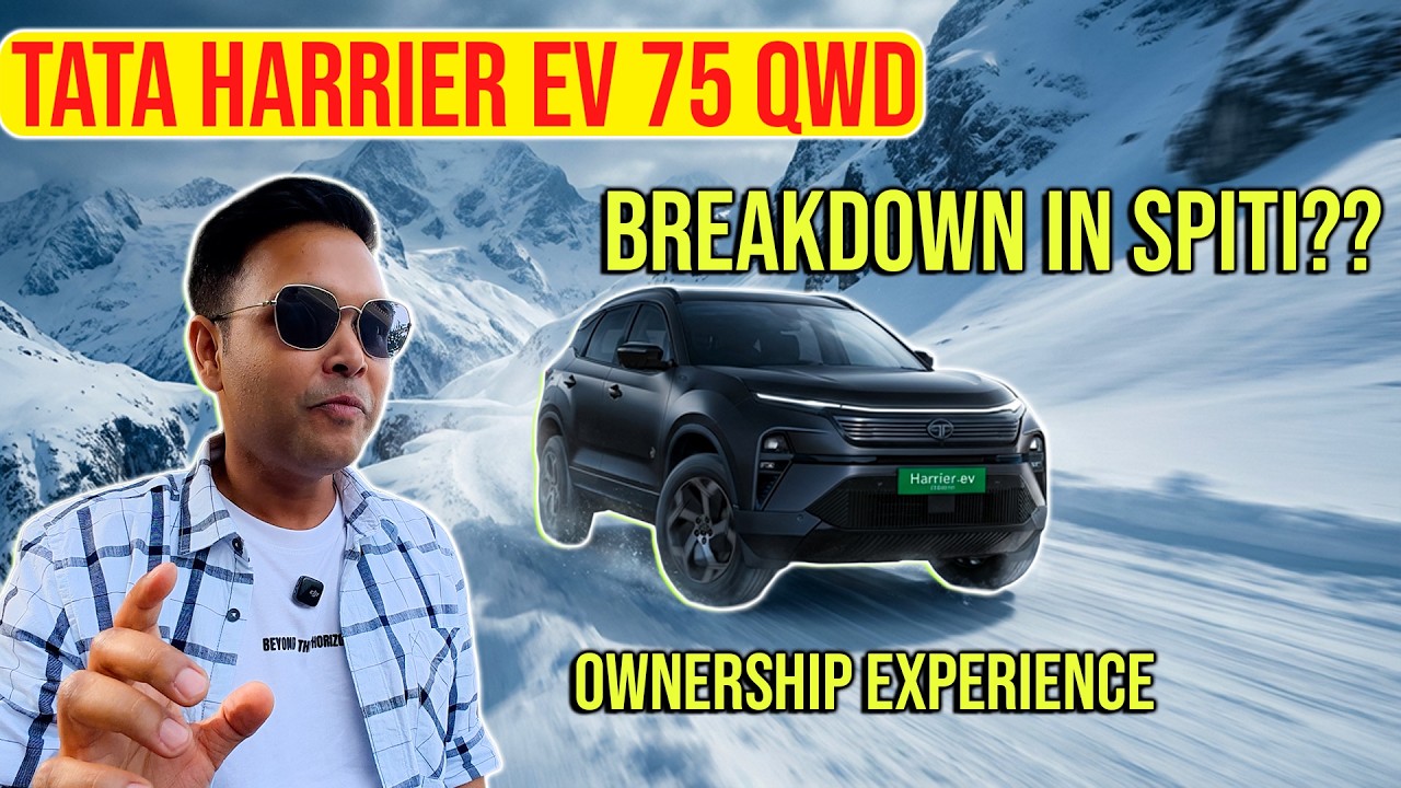 Tata Harrier EV Ownership Experience | Breakdown in Spiti! What Really Happened?