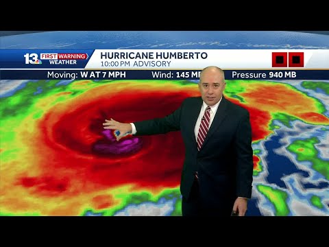 Hurricane Humberto to be Category 5, Imelda to the East Coast, and Alabama stays mostly dry