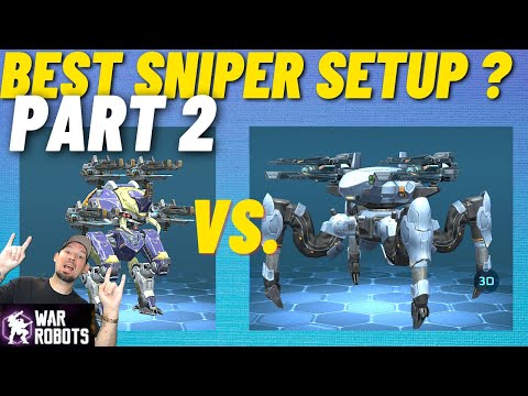War Robots: Best Sniper Shootout, Leech weber VS. Jaeger Gauss. WR MK2 Gameplay, Danny Lightning