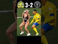 Ronaldo Vs Lionel Messi Al Nassr VS Inter Miami Imaginary Final Match Football Shorts Messi