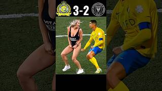 Ronaldo vs Lionel Messi 🔥 🤯Al Nassr VS Inter Miami Imaginary Final Match #football #shorts #messi