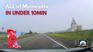 Minnesota in Under 10 Minutes - A Hyperlapse Road Trip Across the North Star State Along I-94