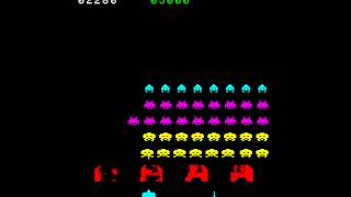 Arcade Game: Space Invaders Part II (1979 Taito)