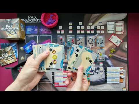 Pax Emancipation társasjáték bemutató - vrnk