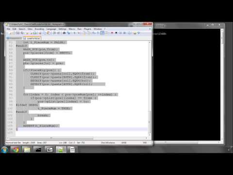 Programming A Chess Engine in C Part 40 - Writing MakeMove #3 - Add/MovePiece()