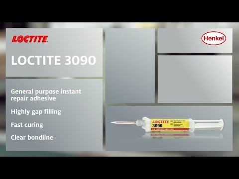 How to use LOCTITE 3090 - The fast curing instant adhesive