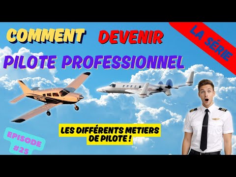 ✈️All the possible jobs when you're a professional pilot (EPISODE 25/30)