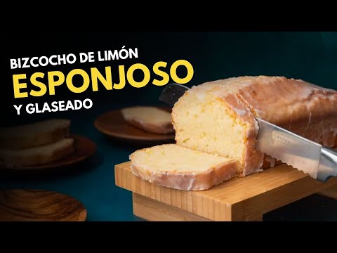 La mejor receta de bizcocho de limón 🍋 Ideal para principiantes