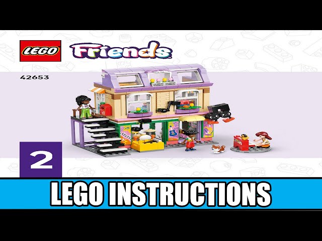 Vídeo relacionado con LEGO Friends Tienda de Música y Apartamento - 3 Mini Muñecos - Figura de Perro Corgi - Instrumentos Musicales Inc. Piano, Batería, Saxofón y Guitarra de Juguete - Regalo para Niñas de 7+ Años 42653