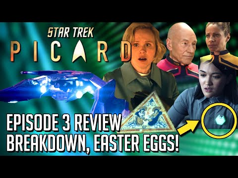 Star Trek Picard review Episode 3 Breakdown & Easter Eggs