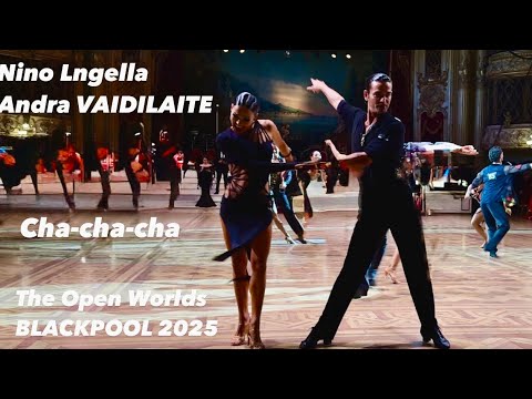 Nino Langella - Andra Vaidilaite | The Open Blackpool 2025 | Cha-cha-cha | Professional Latin