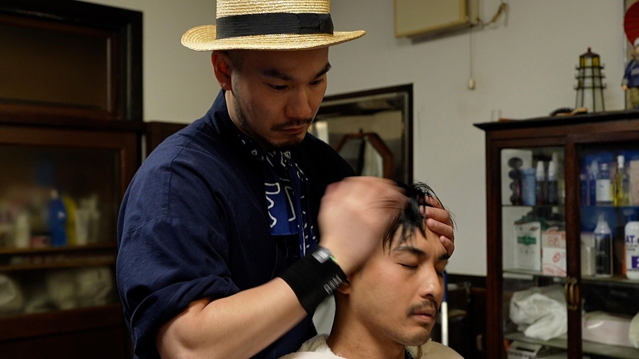 💈🇯🇵 ASMR Massage World Champion Taro Yamaguchi's exceptional comprehensive hair cut