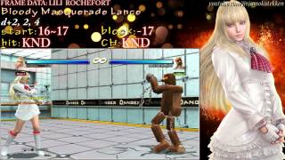 TTT2: Lili Movelist / Frame Data Breakdown