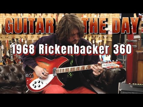 1968 Rickenbacker 360 Double Bound Fireglo | Guitar of the Day
