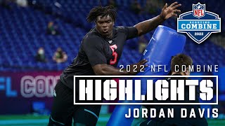 Jordan Davis' FULL 2022 NFL Scouting Combine Workout: 4.78 Speed? video