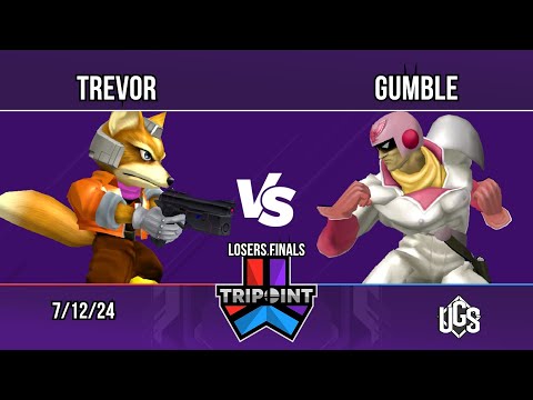 Tripoint Smash 242 - Losers Finals - Trevor(Fox) Vs. Gumble(Captain Falcon)