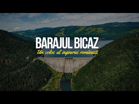 Barajul Bicaz – Un colos al ingineriei românești | Drona 4K