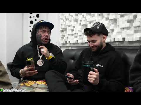 Adin Ross x 6ix9ine x Cuffem Studio Session! (FULL STREAM)