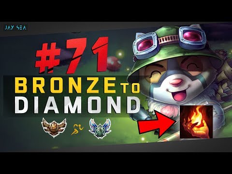 STOP PLAYING TEEMO WRONG! - Do This Strat | Teemo Top Chall Build | Bronze to Diamond Episode #71