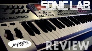 Video thumbnail for M-Audio Axiom Air 61 Keyboard - SonicLAB Review by sonicstate