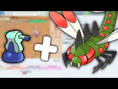 Watch Me Try To Sweep Throat Spray Yanmega