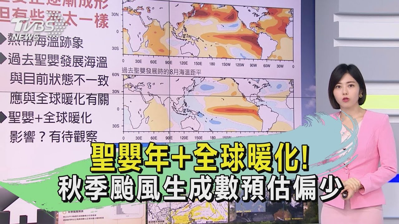 聖嬰年+全球暖化! 秋季颱風生成數預估偏少
