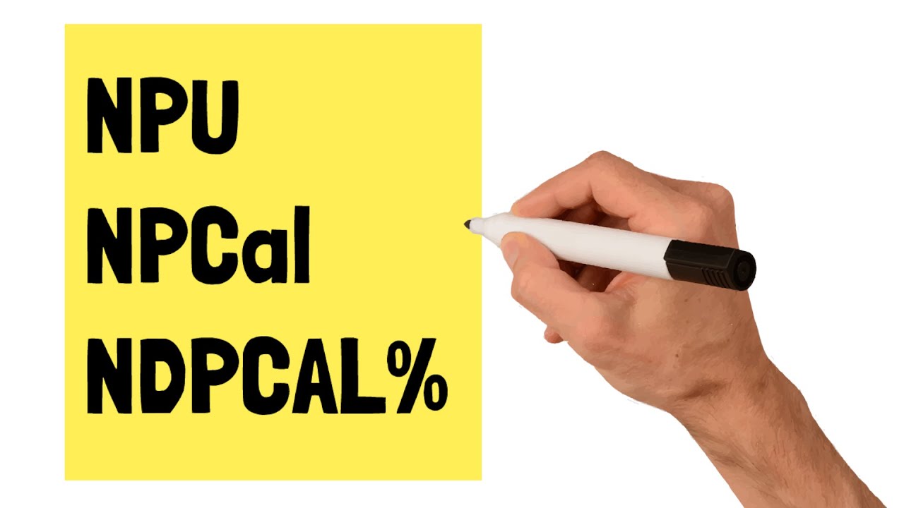 COMO CALCULAR NPU, NPCAL E NDPCAL | Dicas De Nutrição | CÁLCULO