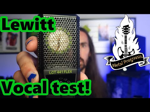 Lewitt 441 Flex Microphone Vocals test!