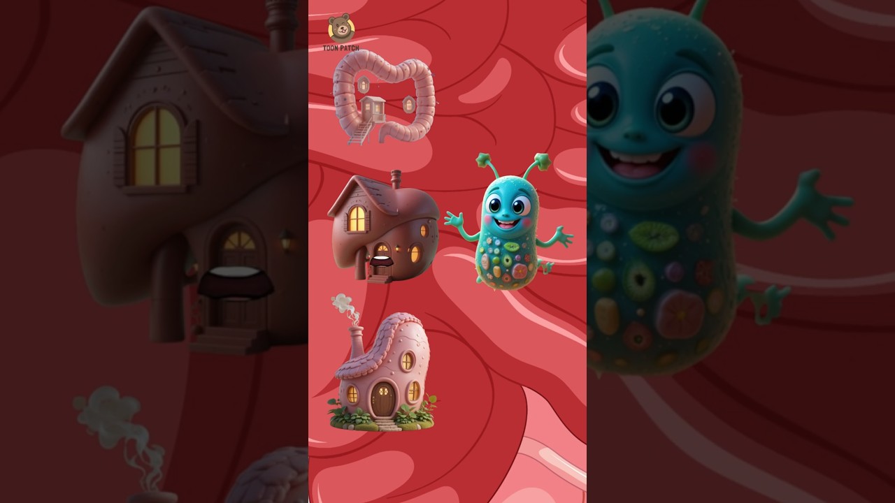 Lactobacillus bacterium's HOUSE - Toon Patch #animated #animation  #cartoons
