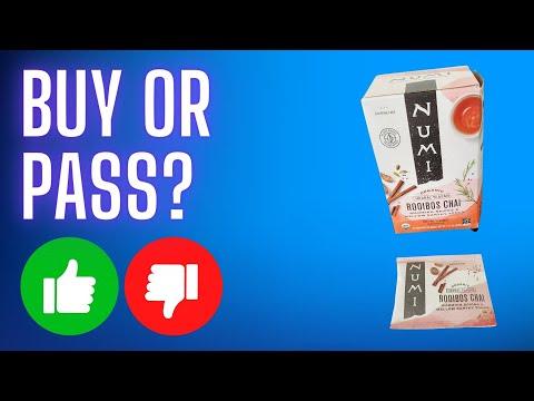 Numi Organic Tea Rooibos Chai REVIEW