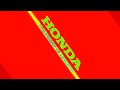 Honda Logo Effects Sponsored By Panasonic Logo In Super Effects