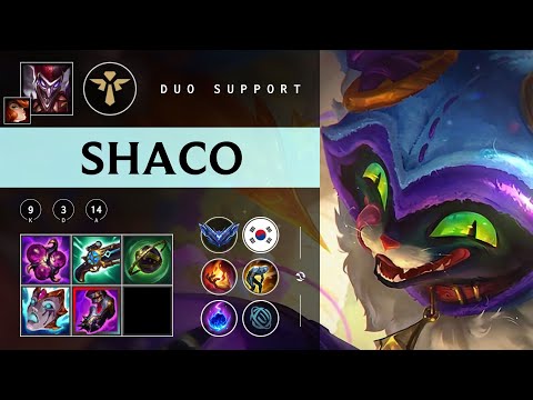 Shaco Support vs Bard - KR Diamond Patch 25.24