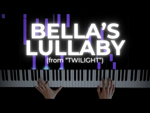 Bella's Lullaby (Twilight Soundtrack) - Carter Burwell piano tutorial