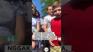 Download lagu Unexpectedly, Serbian Children's Reaction When They Met This Mas Was Shocking! #shortsvideo #serb... mp3