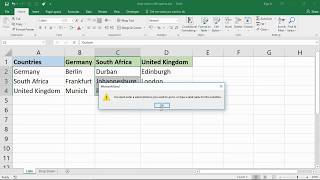 Problem Solved: Dependent Drop Down Lists in Excel