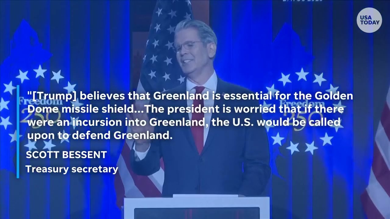 Bessent: Greenland 'attractive for foreign conquest'