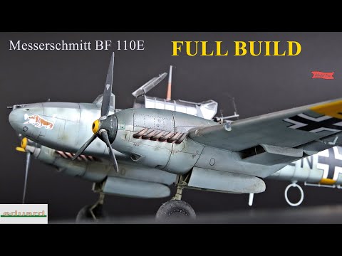 Messerschmitt BF-110E 1:48 FULL BUILD Eduard 8203