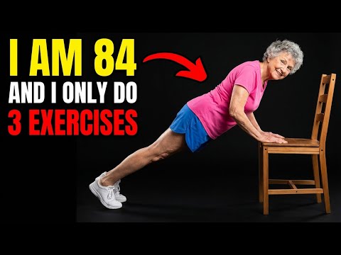 Über 60? Spazieren gehen reicht NICHT! Machen Sie stattdessen diese 3 Stuhl-Übungen