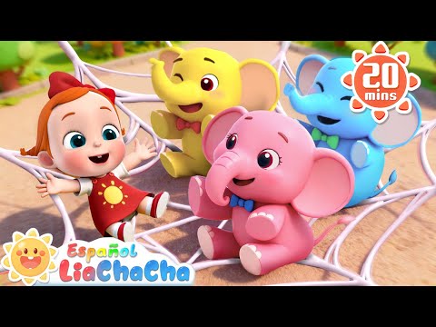 Un Elefante Se Balanceaba | Canciones de Números | LiaChaCha en Español - Canciones Infantiles