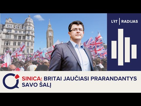 Sinica: britai jaučiasi prarandantys savo šalį