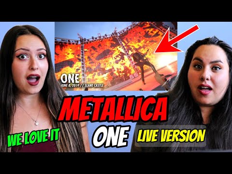 REACTION To Metallica - One (LIVE Slane Castle, Ireland 2019) | Two Sisters REACT