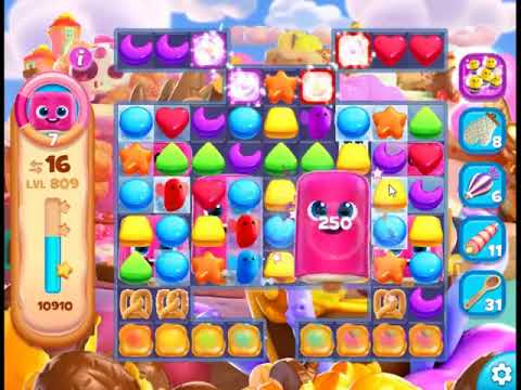 Cookie Jam Blast Level 809 - NO BOOSTERS 🍪 | SKILLGAMING ✔️