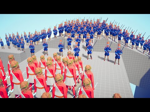 100x MELEE UNITS ⚔️ vs 🏹 100x RANGED UNITS BATTLE / Totally Accurate Battle Simulator ( TABS )