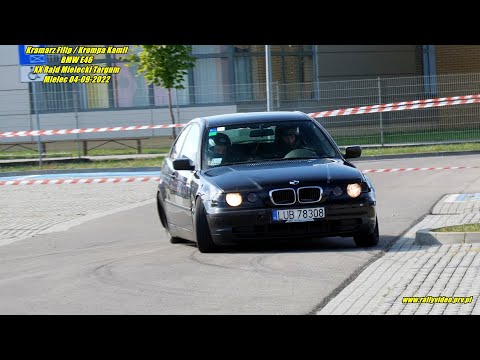 Kramarz Filip / Krempa Kamil - BMW E46 - XX Rajd Mielecki Targum Mielec 04-09-2022