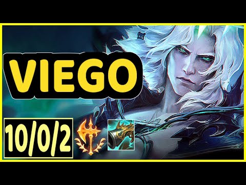VIEGO VS HECARIM - 10/0/2 KDA JUNGLE GAMEPLAY CHALLENGER I