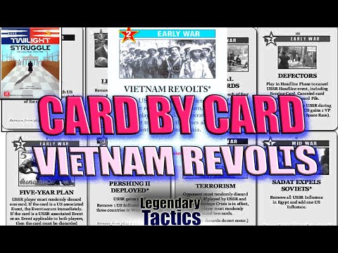 TWILIGHT STRUGGLE Strategy / HOW Do You Play The VIETNAM REVOLTS Card? / STRATEGY Tips