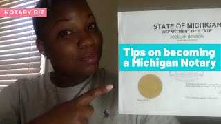 Tips on Becoming a Michigan Notary