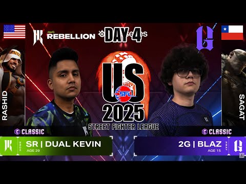 ⚡ Dual Kevin (Rashid) vs Blaz (Sagat) — Street Fighter League US 2025