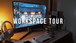 My 2024 Desk and Workspace Tour | WFH, Gaming, and Creative Setup