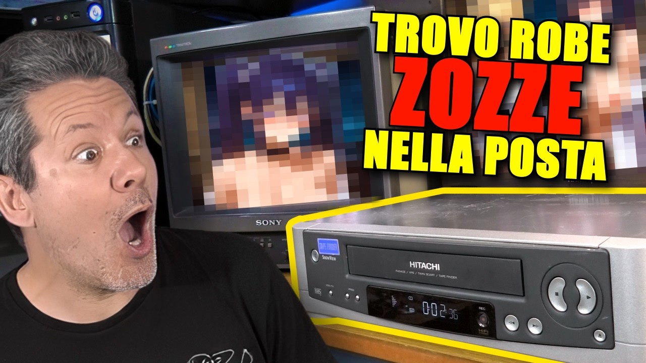 Trovo robe zozze nella posta di MVVblog... e riparo un VHS 😁